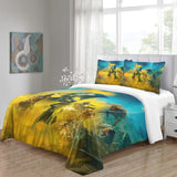 Laden Sie das Bild in den Galerie-Viewer, Helldivers 2 Bedding Set Duvet Cover Without Filler