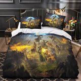 Laden Sie das Bild in den Galerie-Viewer, Helldivers 2 Bedding Set Duvet Cover Without Filler