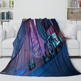 Laden Sie das Bild in den Galerie-Viewer, Hot Wheels Blanket Flannel Kids Room Throw