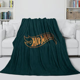 Laden Sie das Bild in den Galerie-Viewer, Hot Wheels Blanket Flannel Kids Throw Room Decoration