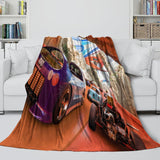 Laden Sie das Bild in den Galerie-Viewer, Hot Wheels Blanket Flannel Kids Throw Room Decoration