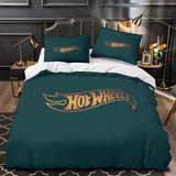Laden Sie das Bild in den Galerie-Viewer, Hot Wheels Duvet Cover Kids Bedding Sets Without Filler