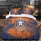 Laden Sie das Bild in den Galerie-Viewer, Houston Astros Bedding Set Quilt Cover Without Filler