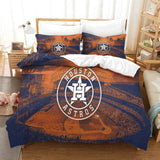 Laden Sie das Bild in den Galerie-Viewer, Houston Astros Bedding Set Quilt Cover Without Filler
