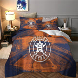 Laden Sie das Bild in den Galerie-Viewer, Houston Astros Bedding Set Quilt Cover Without Filler