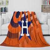 Laden Sie das Bild in den Galerie-Viewer, Houston Astros Blanket Flannel Throw Room Decoration