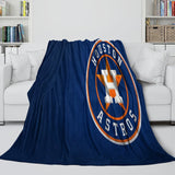 Laden Sie das Bild in den Galerie-Viewer, Houston Astros Blanket Flannel Throw Room Decoration