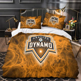 Laden Sie das Bild in den Galerie-Viewer, Houston Dynamo Bedding Set Duvet Cover Without Filler