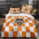 Laden Sie das Bild in den Galerie-Viewer, Houston Dynamo Bedding Set Duvet Cover Without Filler