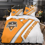 Laden Sie das Bild in den Galerie-Viewer, Houston Dynamo Bedding Set Duvet Cover Without Filler