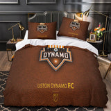 Laden Sie das Bild in den Galerie-Viewer, Houston Dynamo Bedding Set Duvet Cover Without Filler