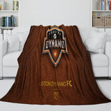 Laden Sie das Bild in den Galerie-Viewer, Houston Dynamo Blanket Flannel Fleece Throw Room Decoration