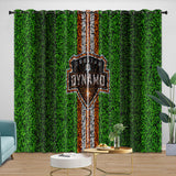 Laden Sie das Bild in den Galerie-Viewer, Houston Dynamo Curtains Blackout Window Drapes Room Decoration