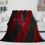 Laden Sie das Bild in den Galerie-Viewer, Houston Rockets Blanket Flannel Fleece Throw Room Decoration