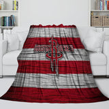 Laden Sie das Bild in den Galerie-Viewer, Houston Rockets Blanket Flannel Fleece Throw Room Decoration