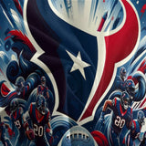 Laden Sie das Bild in den Galerie-Viewer, Houston Texans Bettwäsche-Set, Bettbezug ohne Füllstoff