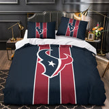 Laden Sie das Bild in den Galerie-Viewer, Houston Texans Bettwäsche-Set, Bettbezug ohne Füllstoff