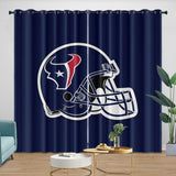 Laden Sie das Bild in den Galerie-Viewer, Houston Texans Curtains Blackout Window Drapes Room Decoration