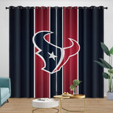 Laden Sie das Bild in den Galerie-Viewer, Houston Texans Curtains Blackout Window Drapes Room Decoration