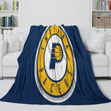 Laden Sie das Bild in den Galerie-Viewer, Indiana Pacers Blanket Flannel Fleece Throw Room Decoration