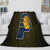 Laden Sie das Bild in den Galerie-Viewer, Indiana Pacers Blanket Flannel Fleece Throw Room Decoration