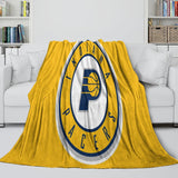 Laden Sie das Bild in den Galerie-Viewer, Indiana Pacers Blanket Flannel Fleece Throw Room Decoration