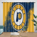 Laden Sie das Bild in den Galerie-Viewer, Indiana Pacers Curtains Blackout Window Drapes Room Decoration