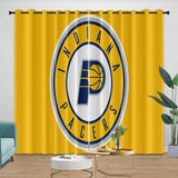 Laden Sie das Bild in den Galerie-Viewer, Indiana Pacers Curtains Blackout Window Drapes Room Decoration