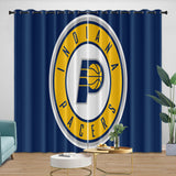 Laden Sie das Bild in den Galerie-Viewer, Indiana Pacers Curtains Blackout Window Drapes Room Decoration