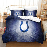 Laden Sie das Bild in den Galerie-Viewer, Indianapolis Colts Bedding Set Duvet Cover Without Filler