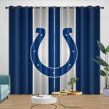 Laden Sie das Bild in den Galerie-Viewer, Indianapolis Colts Curtains Blackout Window Drapes Room Decoration