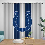 Laden Sie das Bild in den Galerie-Viewer, Indianapolis Colts Curtains Blackout Window Drapes Room Decoration