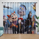 Laden Sie das Bild in den Galerie-Viewer, Inspector Sun Curtains Pattern Blackout Window Drapes