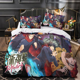 Laden Sie das Bild in den Galerie-Viewer, Jujutsu Kaisen Bedding Set Duvet Cover Without Filler