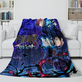 Laden Sie das Bild in den Galerie-Viewer, Jujutsu Kaisen Blanket Flannel Fleece Throw Room Decoration