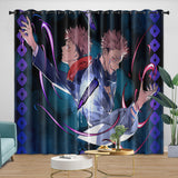 Laden Sie das Bild in den Galerie-Viewer, Jujutsu Kaisen Curtains Blackout Window Drapes Room Decoration