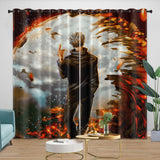 Laden Sie das Bild in den Galerie-Viewer, Jujutsu Kaisen Curtains Blackout Window Drapes Room Decoration