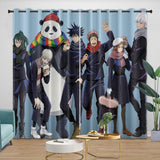 Laden Sie das Bild in den Galerie-Viewer, Jujutsu Kaisen Curtains Blackout Window Drapes