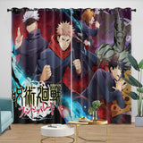 Laden Sie das Bild in den Galerie-Viewer, Jujutsu Kaisen Curtains Blackout Window Drapes