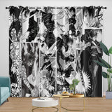 Laden Sie das Bild in den Galerie-Viewer, Jujutsu Kaisen Curtains Blackout Window Drapes