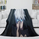 Laden Sie das Bild in den Galerie-Viewer, Jujutsu Kaisen Execution Blanket Flannel Throw Room Decoration