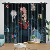 Laden Sie das Bild in den Galerie-Viewer, Jujutsu Kaisen Execution Curtains Blackout Window Drapes Room Decoration