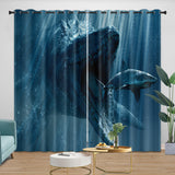 Laden Sie das Bild in den Galerie-Viewer, Jurassic World Curtains Blackout Window Drapes Room Decoration