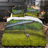 Laden Sie das Bild in den Galerie-Viewer, Jurassic World Duvet Cover Pattern Bedding Set Without Filler