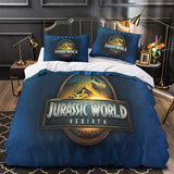 Laden Sie das Bild in den Galerie-Viewer, Jurassic World Rebirth Bedding Set Quilt Duvet Cover Without Filler