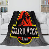 Laden Sie das Bild in den Galerie-Viewer, Jurassic World Rebirth Blanket Flannel Throw Room Decoration