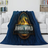 Laden Sie das Bild in den Galerie-Viewer, Jurassic World Rebirth Blanket Flannel Throw Room Decoration