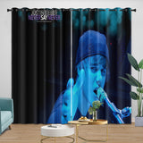 Laden Sie das Bild in den Galerie-Viewer, Justin Bieber Curtains Blackout Window Drapes Kids Room Decoration