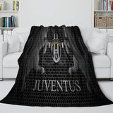 Laden Sie das Bild in den Galerie-Viewer, Juventus Football Club Blanket Flannel Fleece Room Decoration