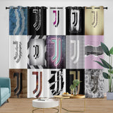 Laden Sie das Bild in den Galerie-Viewer, Juventus Football Club Curtains Blackout Window Drapes Room Decoration